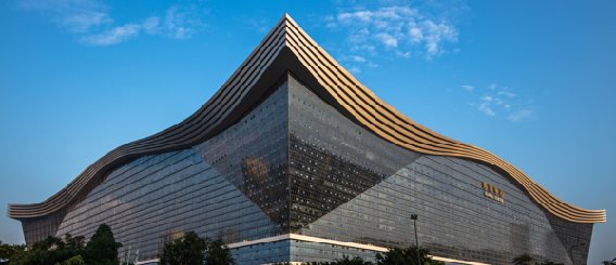 成都环球中心店面外观