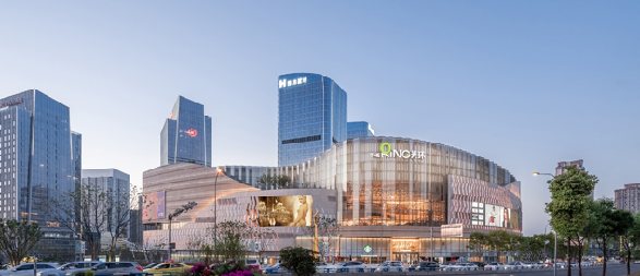 重庆光环购物公园店面外观